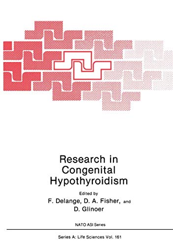 Research in Congenital Hypothyroidism (Nato Science Series A) (NATO Science Series A:, 7, Band 7)