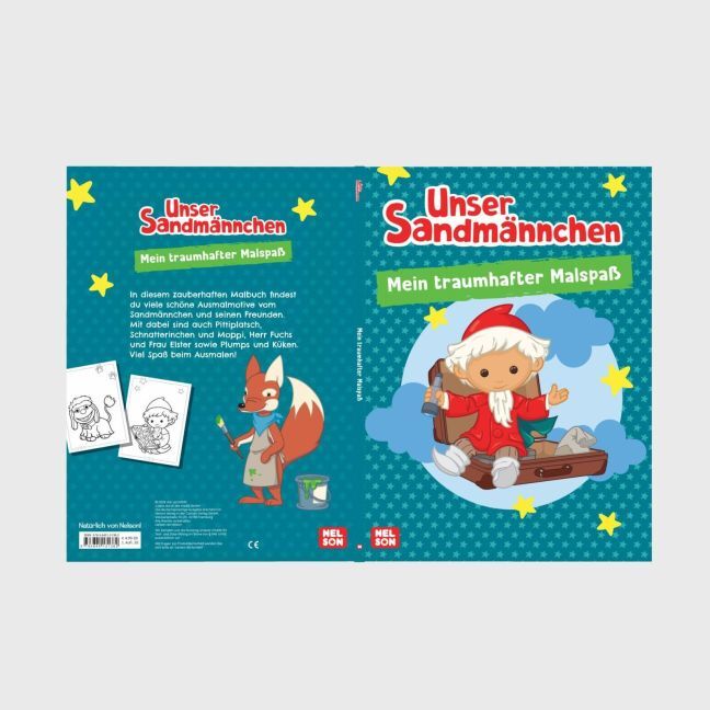 Sandmännchen: Mein traumhafter Malspaß