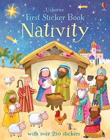 First Sticker Book Nativity (First Sticker Books)