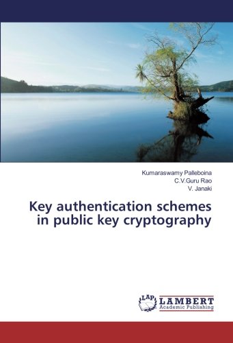 Key authentication schemes in public key cryptography