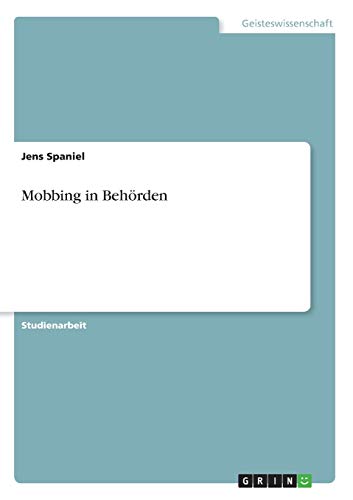 Mobbing in Behörden