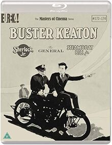 BUSTER KEATON: SHERLOCK JR., THE GENERAL and STEAMBOAT BILL, JR. (Masters of Cinema) Blu-ray STANDARD EDITION REISSUE