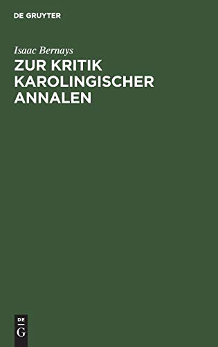 Zur Kritik Karolingischer Annalen