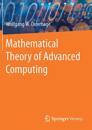 Mathematical Theory of Advanced Computing - Wolfgang W Osterhage Kartoniert (TB)