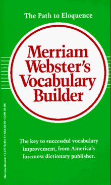 Merriam-Webster's Vocabulary Builder