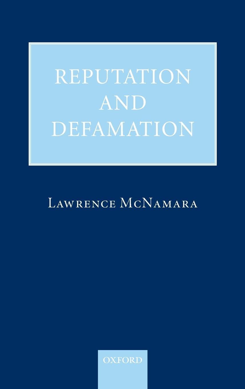 REPUTATION & DEFAMATION C
