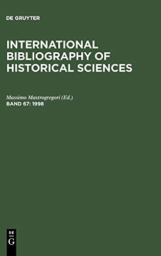 International Bibliography of Historical Sciences / 1998