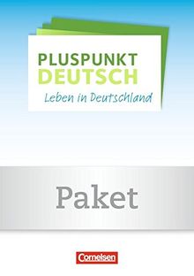 Pluspunkt Deutsch - Leben in Deutschland - Allgemeine Ausgabe: A1: Teilband 1 - Arbeitsbuch und Kursbuch: 120563-8 und 120564-5 im Paket