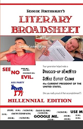 Literary Broadsheet - MILLENNIAL EDITION - SEE NO EVIL: survival guide for the 21st Century