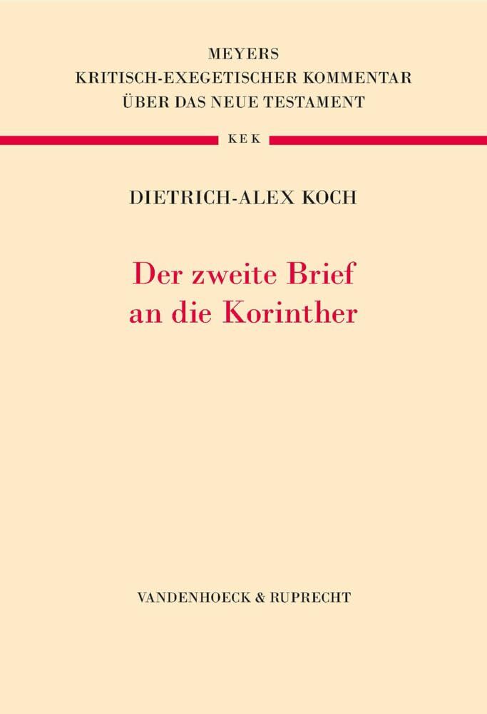 Der Zweite Korintherbrief