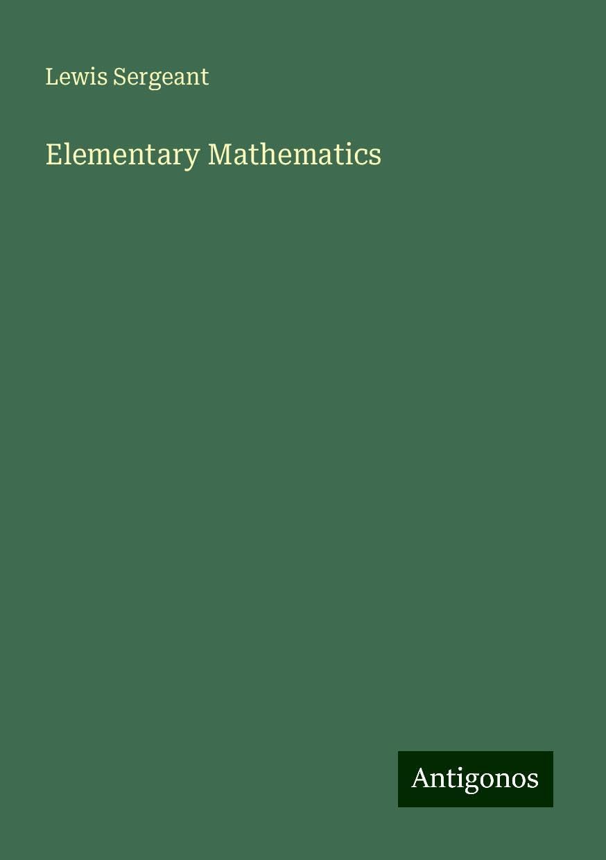 Elementary Mathematics