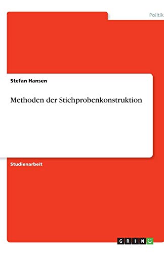 Methoden der Stichprobenkonstruktion