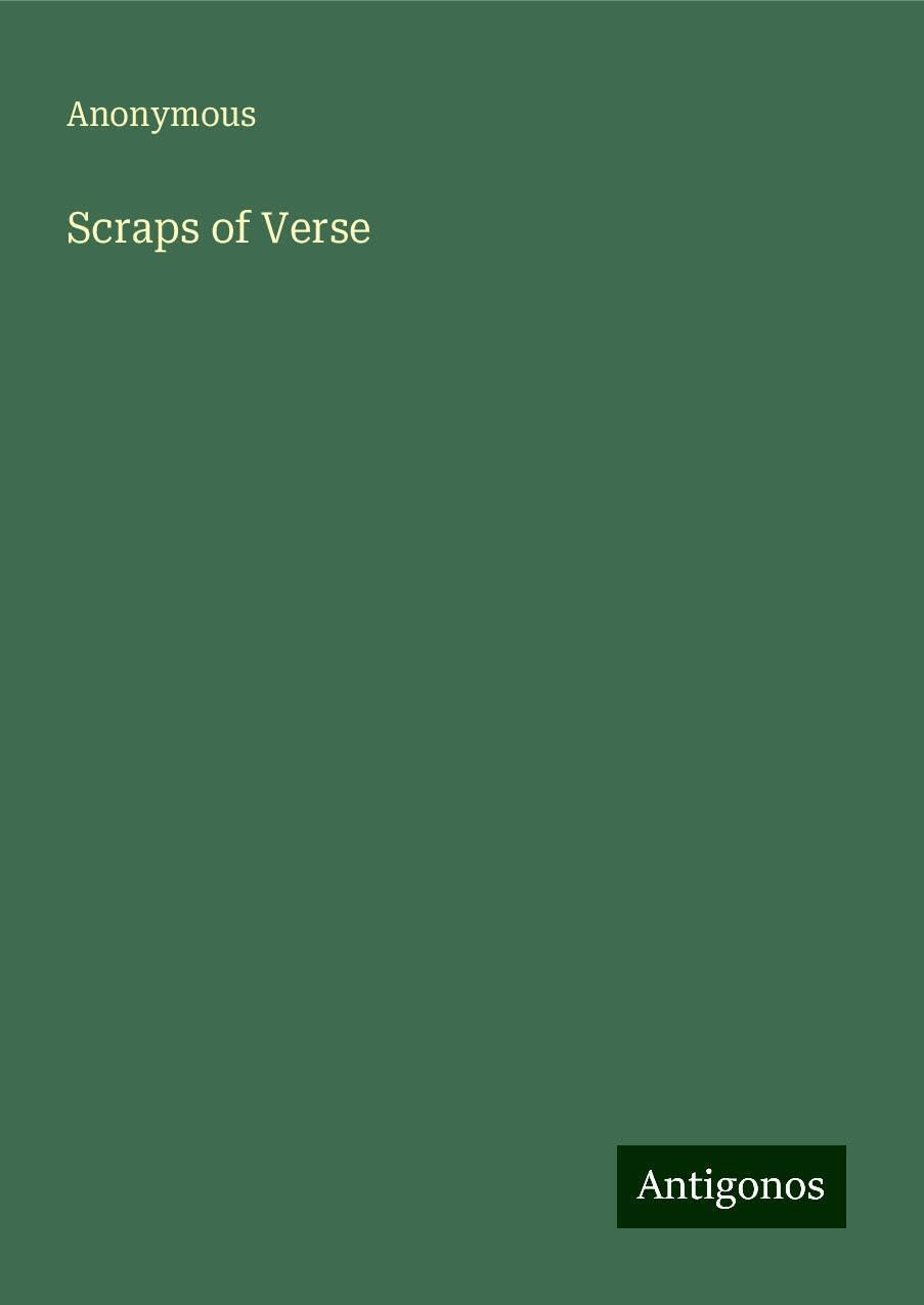 Scraps of Verse