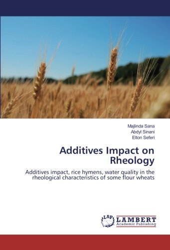 Additives Impact on Rheology: Additives impact, rice hymens, water quality in the rheological characteristics of some flour wheats