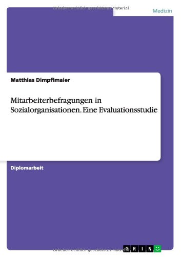Mitarbeiterbefragungen in Sozialorganisationen. Eine Evaluationsstudie