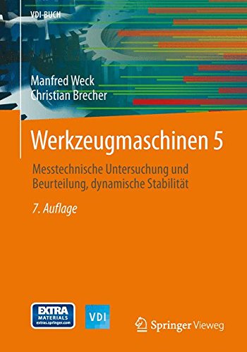 Werkzeugmaschinen 5: Messtechnische Untersuchung und Beurteilung, dynamische Stabilität (VDI-Buch)