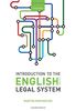 Introduction to the English Legal System 2018-19