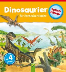 Dinosaurier. Schau genau für Entdeckerkinder