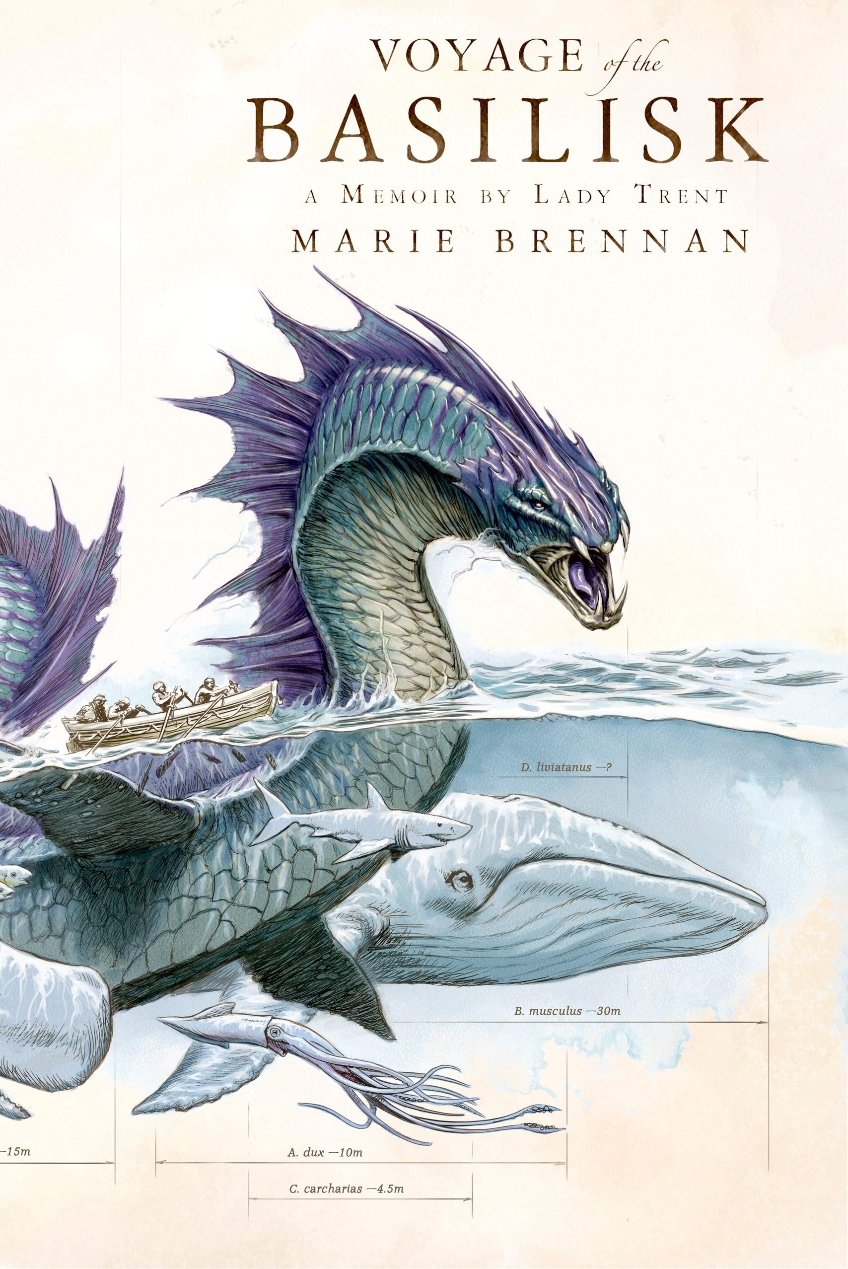 Marie Brennan Voyage Of The Basilisk, A Memoir By Lady Trent (Lady Trent Memoirs)
