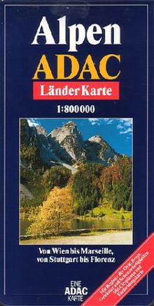 ADAC Karte, Alpen