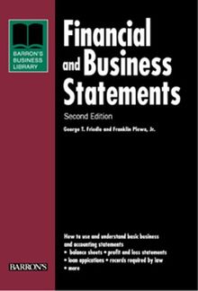 Financial and Business Statements (Barron's Business Library Series)