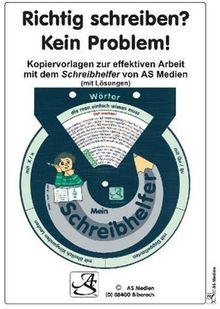 Rechtschreibpaket: Drehscheibe + Aufgabenheft