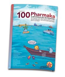 100 Pharmaka: Band 1 von 2: zur Behandlung von 90% aller Erkrankungen (Sehen. Merken. Meistern.: Meditricks gedruckte Merkbilder)