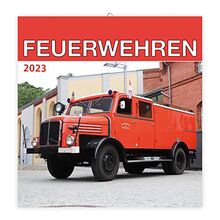 Trötsch Broschürenkalender Feuerwehren 2023: Wandplaner