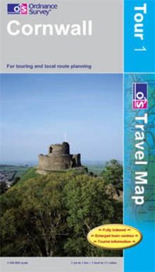 Touring Map Cornwall 1 : 100 000 (OS Travel Map - Tour Map)