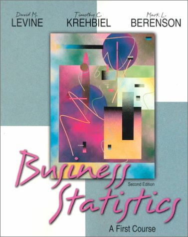 Business Statistics: A First Course