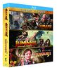 Jumanji trilogie : jumanji ; bienvenue dans la jungle ; next level [Blu-ray] [FR Import]