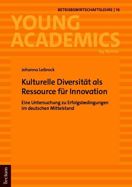 Kulturelle Diversität als Ressource für Innovation - Neuware