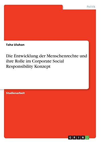 Die Entwicklung der Menschenrechte und ihre Rolle im Corporate Social Responsibility Konzept
