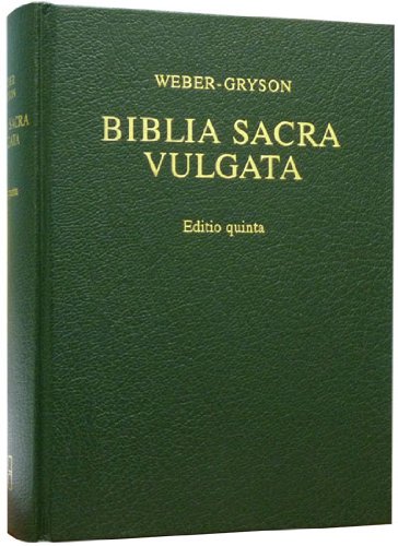 R. Gryson Biblia Sacra, Vulgata