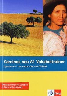 Caminos 1. Neu. Vokabeltrainer (A1). Vokabelheft + 2 Audio-CDs + 1 CD-ROM