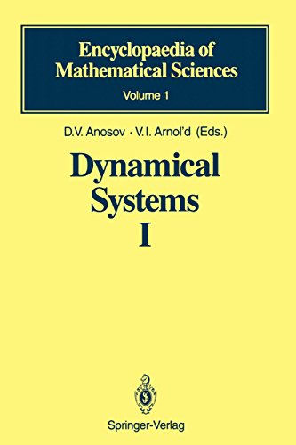 Dynamical systems I. Ordinary differential equations and smooth dynamical systems. (Encyclopaedia of mathematical sciences, vol.1)