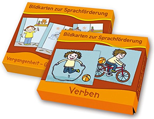 PAKET Verben: Bestehend aus Vergangenheit - Gegenwart - Zukunft und Verben (Bildkarten zur Sprachförderung)