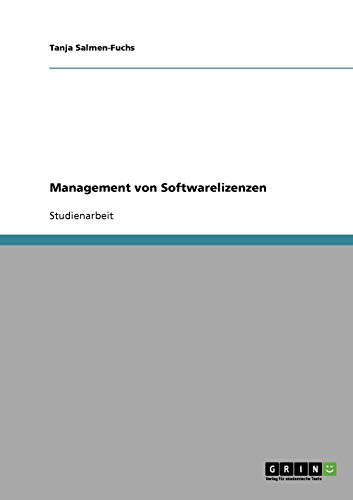 Management von Softwarelizenzen