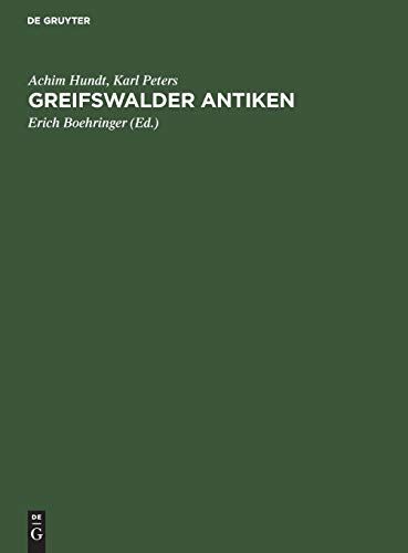 Greifswalder Antiken: Gedächtnisgabe für Erich Pernice