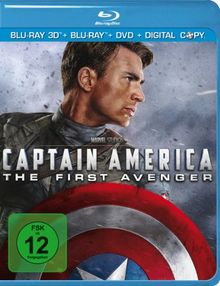 Captain America (+ Blu-ray + DVD) [Blu-ray 3D] [Limited Edition] von Joe Johnston | DVD | Zustand gut