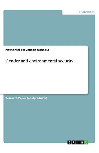 Gender and environmental security