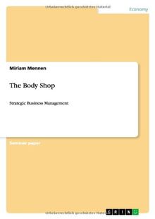 The Body Shop: Strategic Business Management