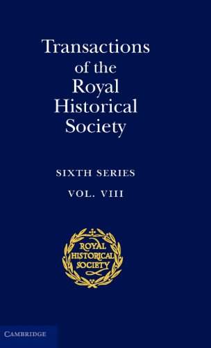 Transactions of the Royal Historical Society: Volume 8: Sixth Series (Royal Historical Society Transactions, Band 8)