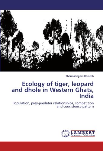 Ecology of tiger, leopard and dhole in Western Ghats, India: Population, prey-predator relationships, competition and coexistence pattern