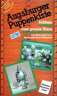 Augsburger Puppenkiste - Schlupp vom grünen Stern 1: Von Balda nach Terra / Eine sonderbare Erdennacht [VHS]