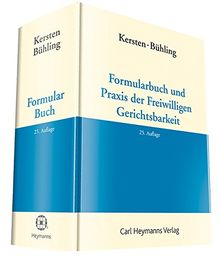 Formularbuch der Freiwilligen Gerichtsbarkeit