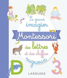 Le grand imagier Montessori des lettres et des chiffres rugueux