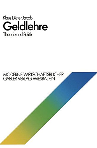 Geldlehre (Moderne Wirtschaftsbücher)
