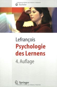 Psychologie des Lernens (Springer-Lehrbuch)