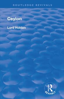 Ceylon (Routledge Revivals)